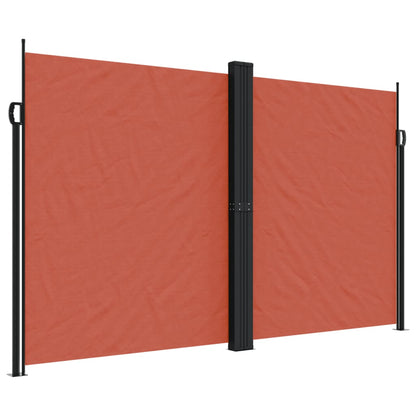 Windscherm Uittrekbaar Kleurig Terracotta
