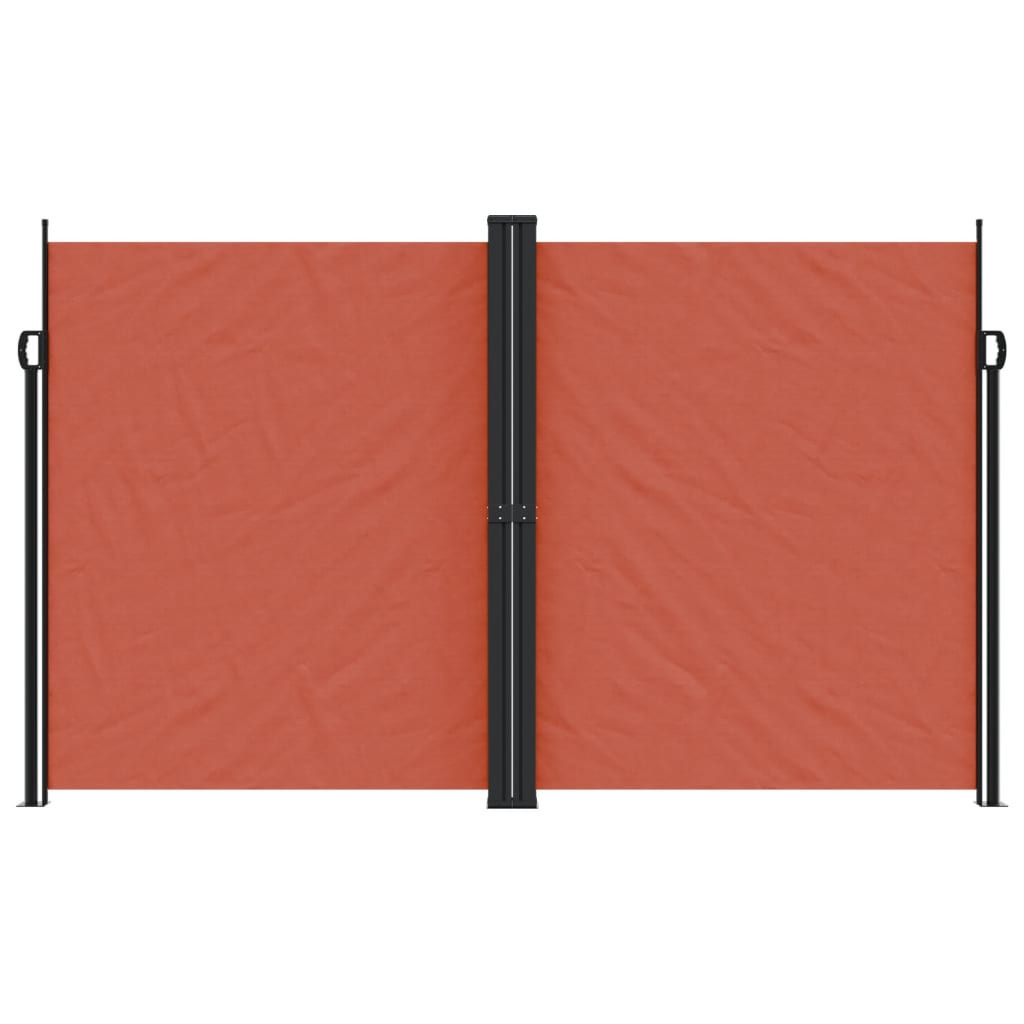 Windscherm Uittrekbaar Kleurig Terracotta