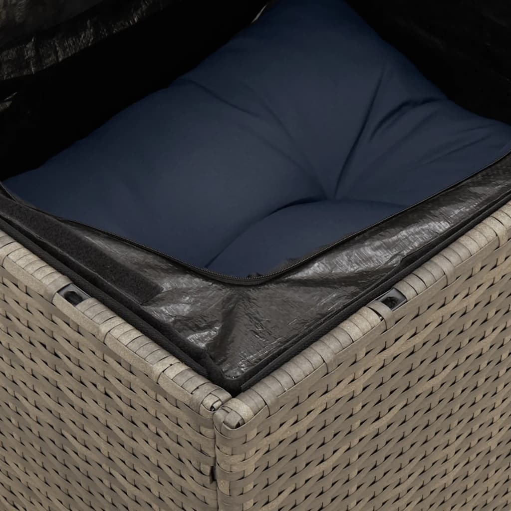 6-Delige Loungeset Met Kussens Poly Rattan