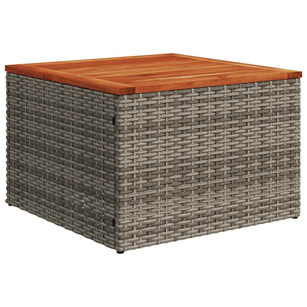 9-Delige Loungeset Met Kussens Poly Rattan