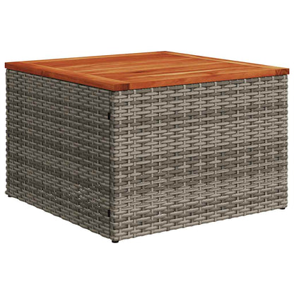9-Delige Loungeset Met Kussens Poly Rattan