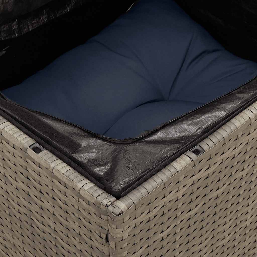 12-Delige Loungeset Met Kussens Poly Rattan