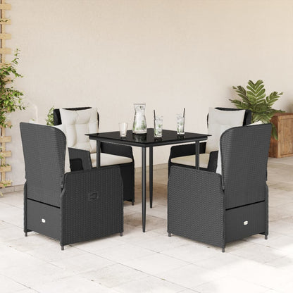 7-Delige Tuinset Met Kussens Poly Rattan