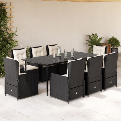 7-Delige Tuinset Met Kussens Poly Rattan