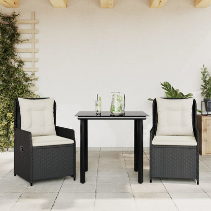 5-Delige Tuinset Met Kussens Poly Rattan