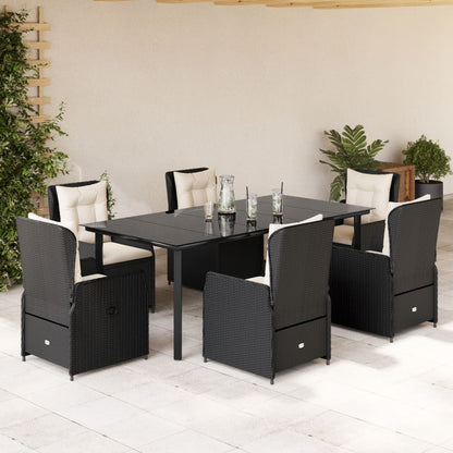 5-Delige Tuinset Met Kussens Poly Rattan