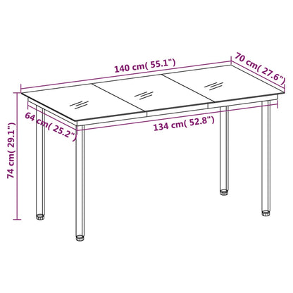 5-Delige Tuinset Met Kussens Poly Rattan