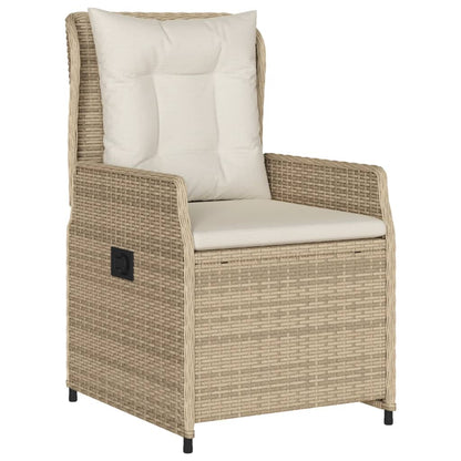 7-Delige Tuinset Met Kussens Poly Rattan
