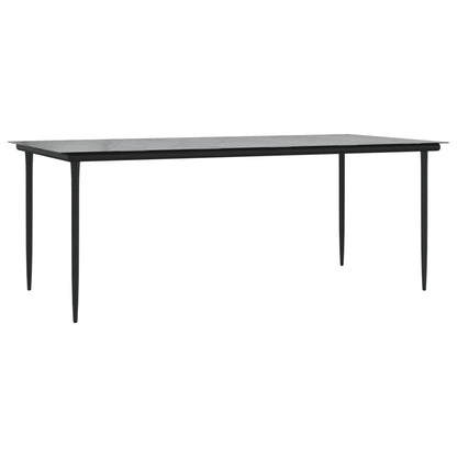 7-Delige Tuinset Met Kussens Poly Rattan