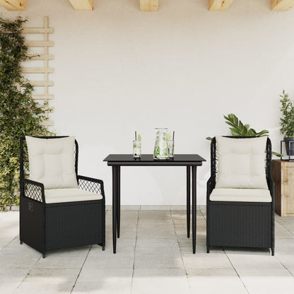 5-Delige Tuinset Met Kussens Poly Rattan