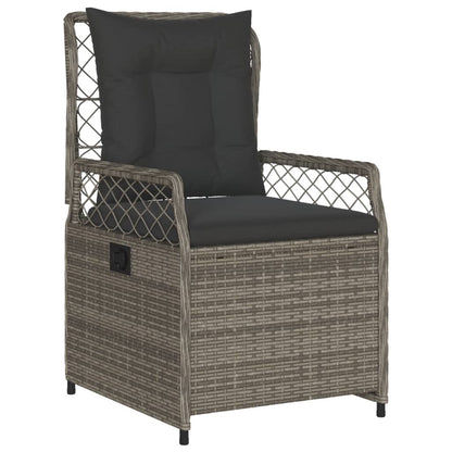 5-Delige Tuinset Met Kussens Poly Rattan