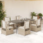 5-Delige Tuinset Met Kussens Poly Rattan