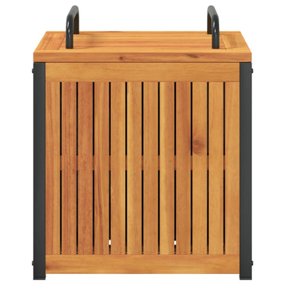 Kussenbox Massief Acaciahout En Staal