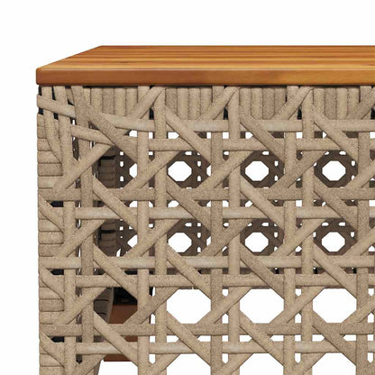 7-Delige Loungeset Met Kussens Poly Rattan
