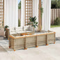 8-Delige Loungeset Met Kussens Poly Rattan
