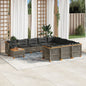1 Tuinset Met Kussens Poly Rattan