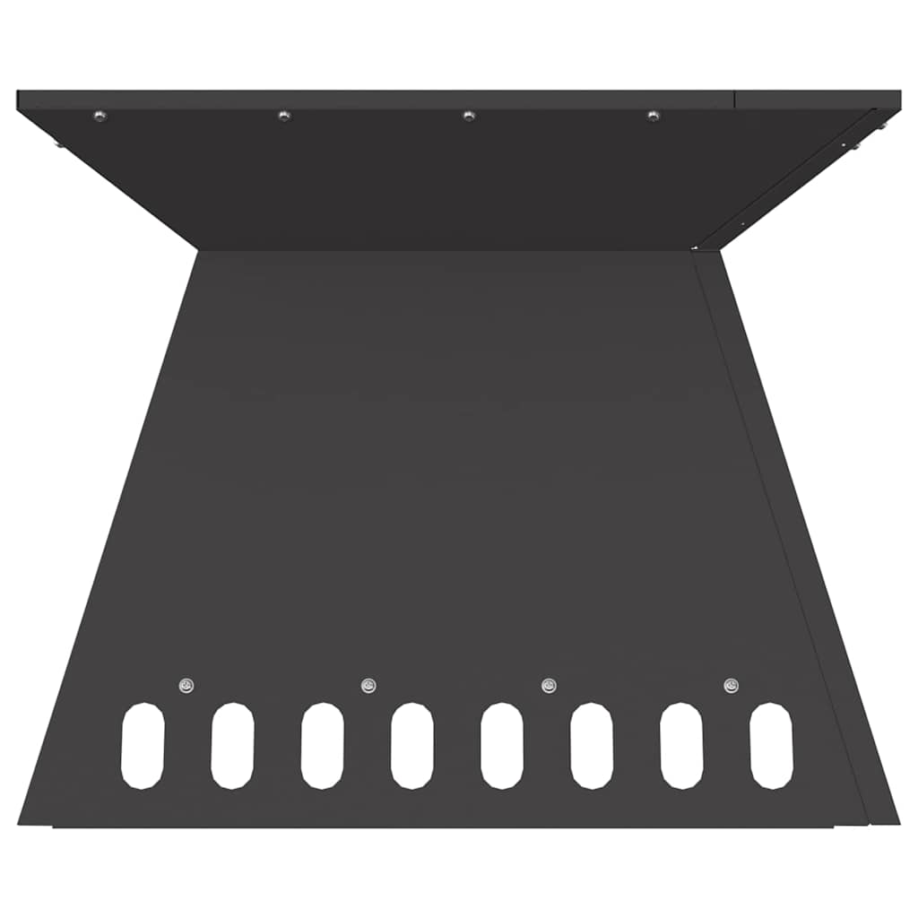 Vuurkorf Zwart Koudgewalst Staal