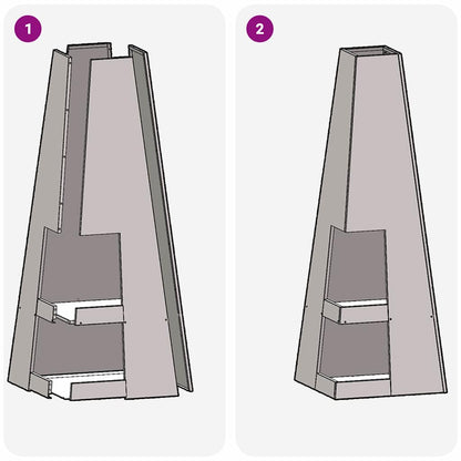 Vuurkorf Bruin Cortenstaal