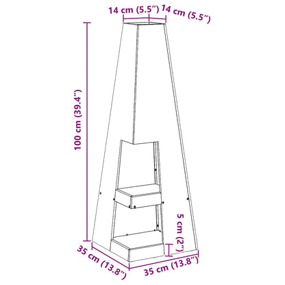 Vuurkorf Bruin Cortenstaal