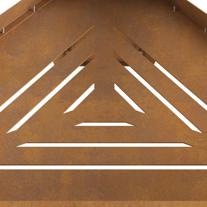 Vuurkorf Bruin 50 X 43 X 52 Cm Cortenstaal