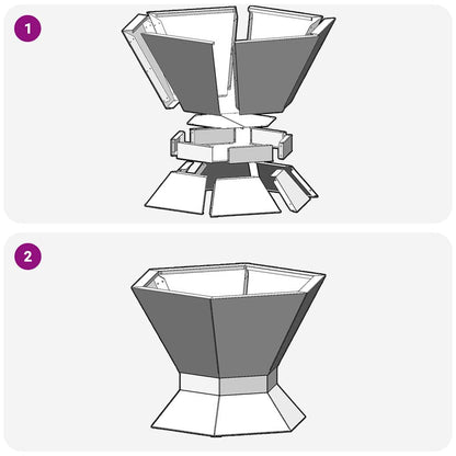 Vuurkorf Zwart 50 X 50 X 40 Cm Koudgewalst Staal