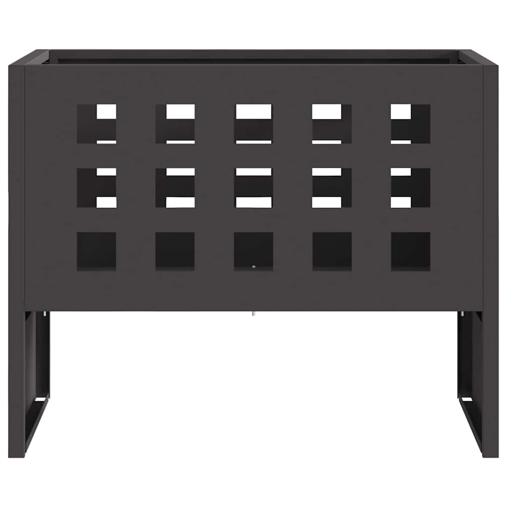 Vuurkorf Zwart 50 X 30 X 40 Cm Koudgewalst Staal