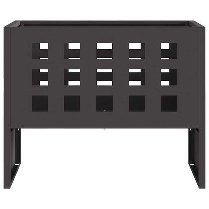 Vuurkorf Zwart 50 X 30 X 40 Cm Koudgewalst Staal