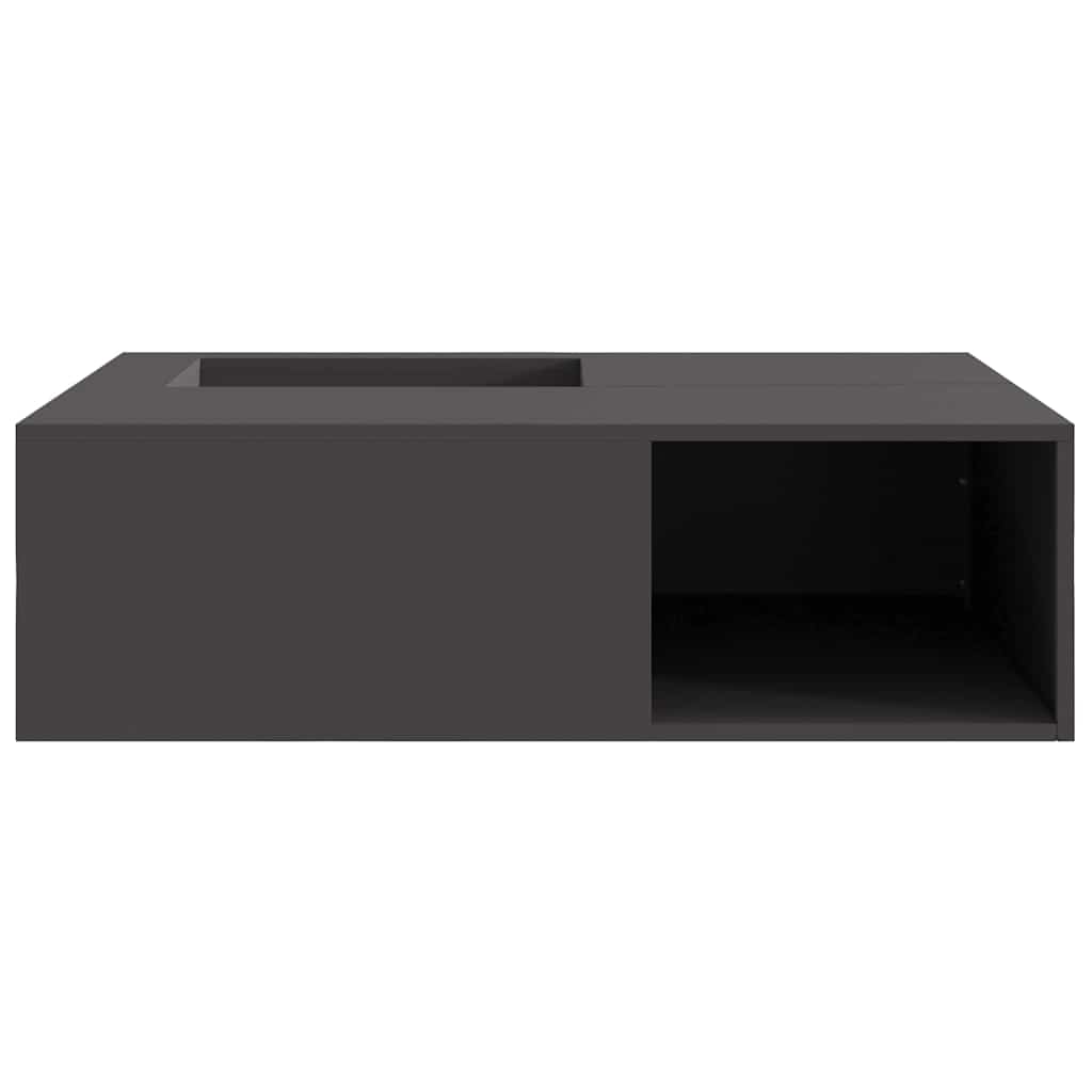 Vuurkorf Zwart 100 X 100 X 30 Cm Koudgewalst Staal