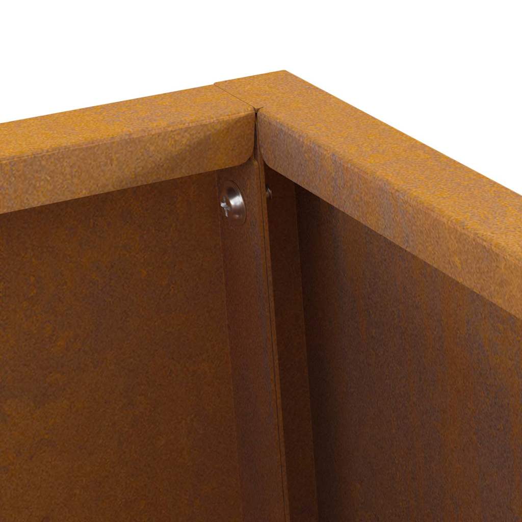 Vuurkorf Bruin 50 X 35 X 100 Cm Cortenstaal