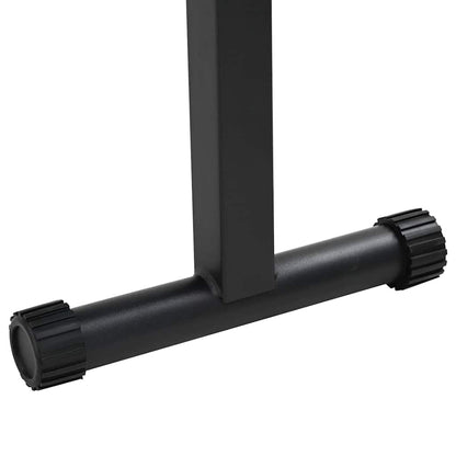 Vouwgewichtbank Zwart 109 X 29 X 42 Cm Staal