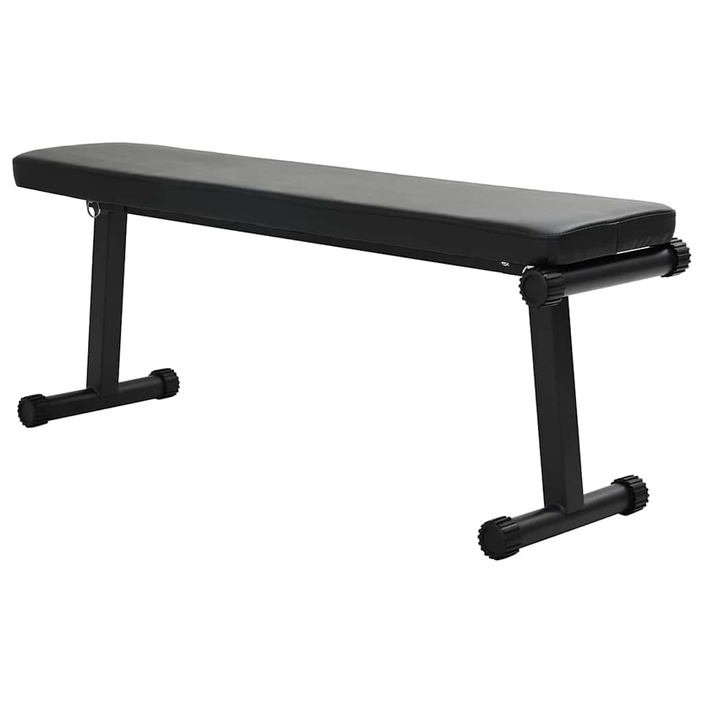 Vouwgewichtbank Zwart 109 X 29 X 42 Cm Staal