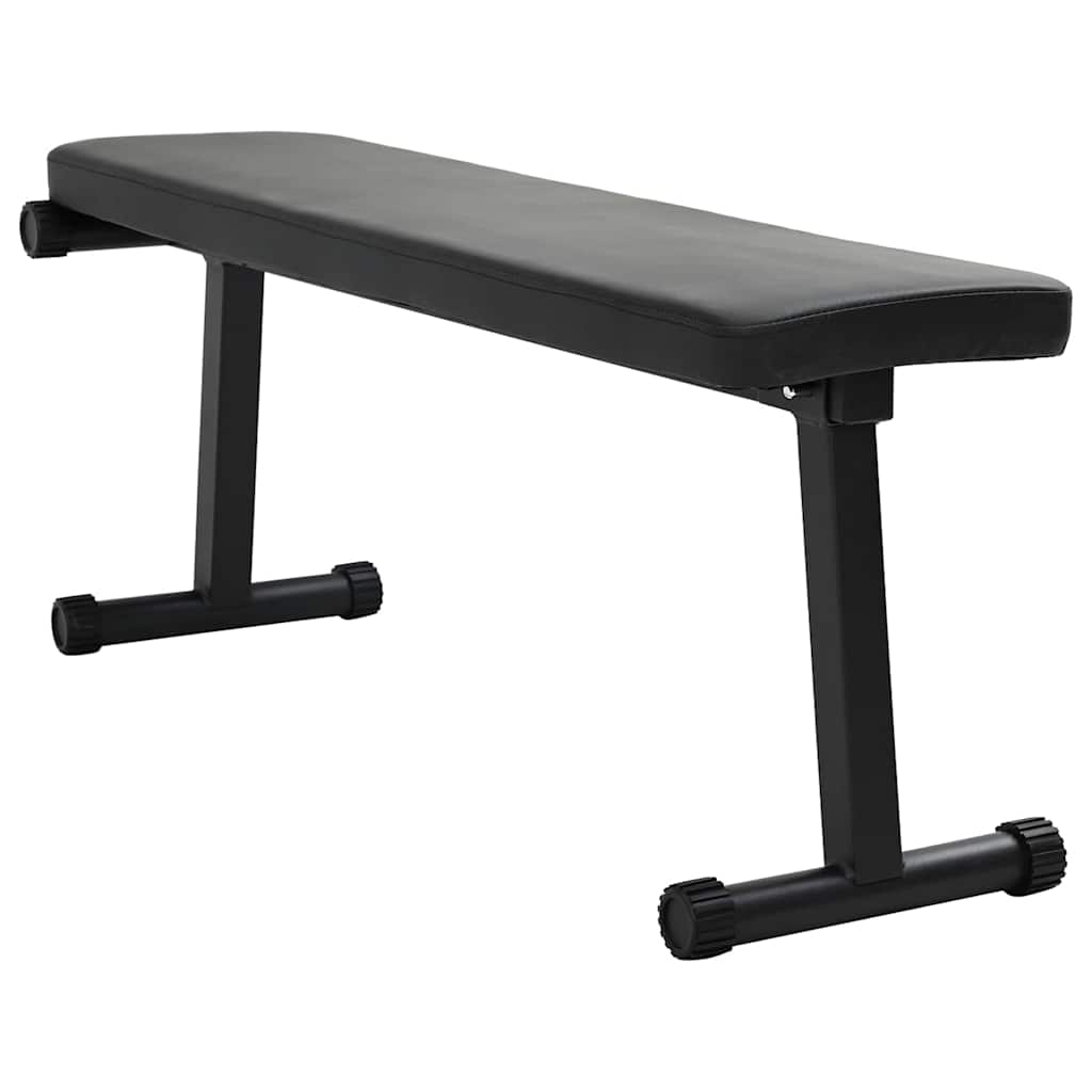 Vouwgewichtbank Zwart 109 X 29 X 42 Cm Staal