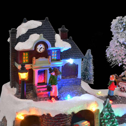 Kerst Tafeldecoratie Multikleur 23.5 X 16 X 18.5 Cm Kunststof