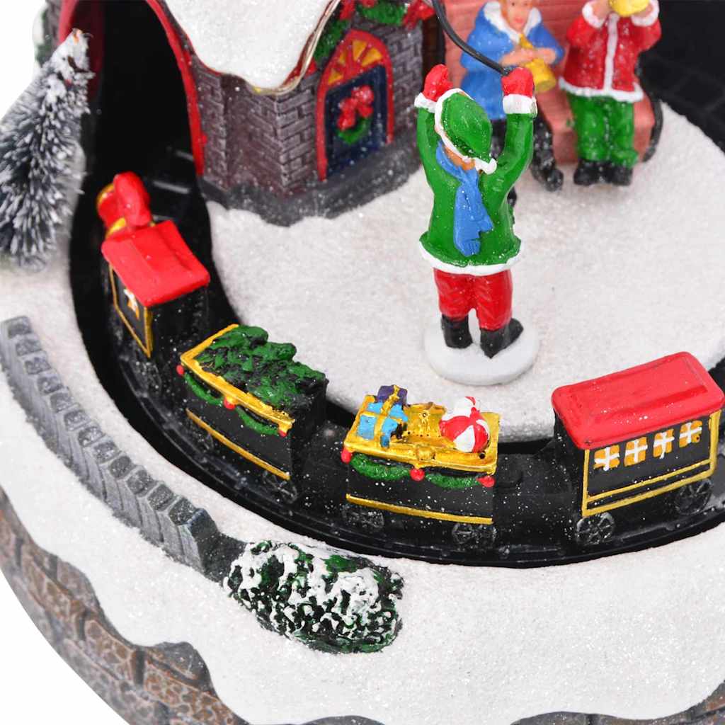 Kerst Tafeldecoratie Multikleur 16 X 16 X 19 Cm Kunststof