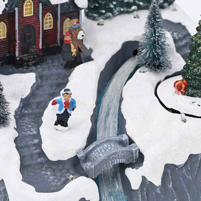 Kerstdorp Multikleur 20.5 X 17 X 21 Cm Kunststof