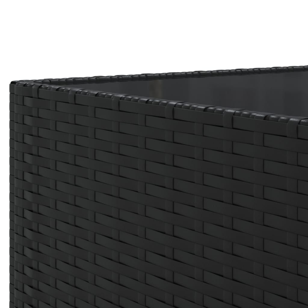 5-Delige Loungeset Met Kussens Poly Rattan