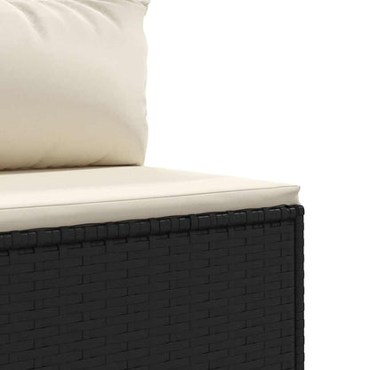 7-Delige Loungeset Met Kussens Poly Rattan
