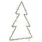 Kerstverlichting Kerstboom Silhouet 80 Leds Warm Wit