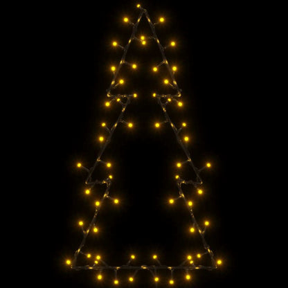 Kerstverlichting Kerstboom Silhouet 80 Leds Warm Wit