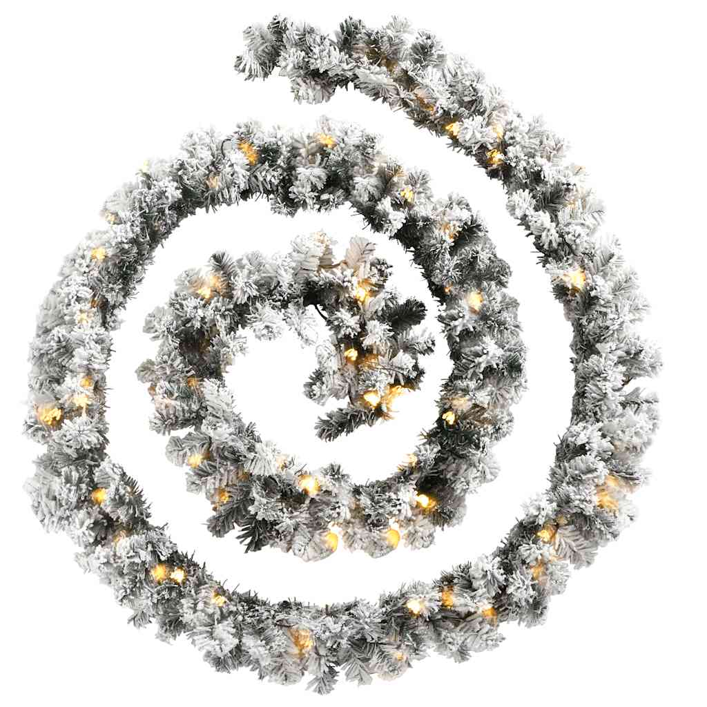 Kerstslinger Met Led-Verlichting Pvc Groen