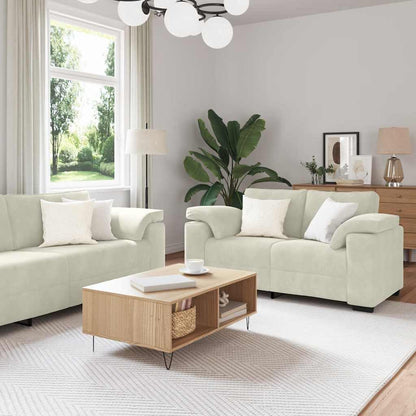 3-Delige Loungeset Met Kussens Fluweel
