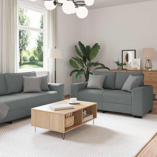 2-Delige Loungeset Met Kussens Stof