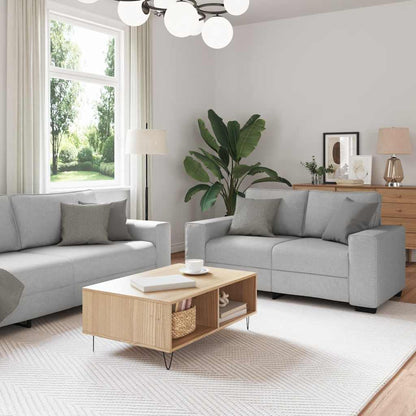 2-Delige Loungeset Met Kussens Stof