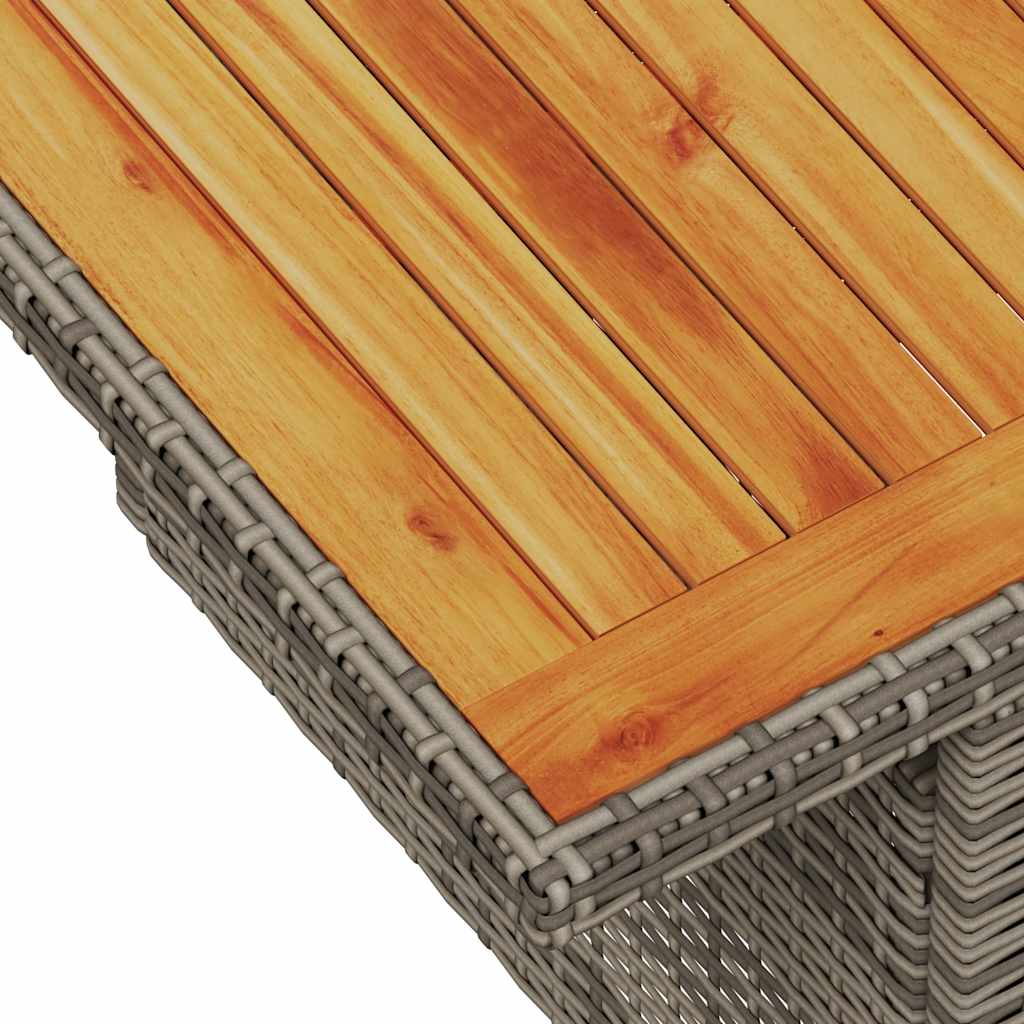 5-Delige Loungeset Met Kussens Poly Rattan