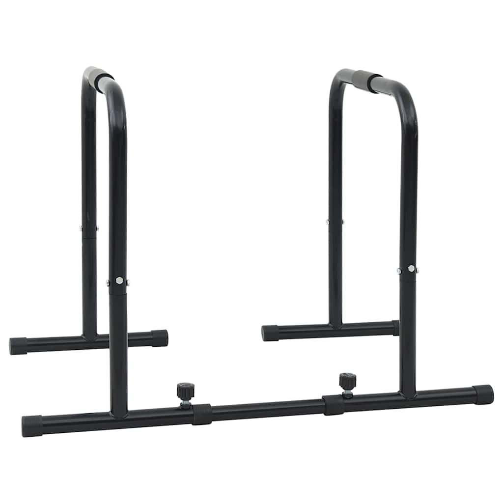 Dip Bar Zwart 116 X 66 X 74.5 Cm Poedergecoat Staal