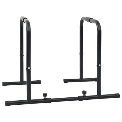 Dip Bar Zwart 116 X 66 X 74.5 Cm Poedergecoat Staal