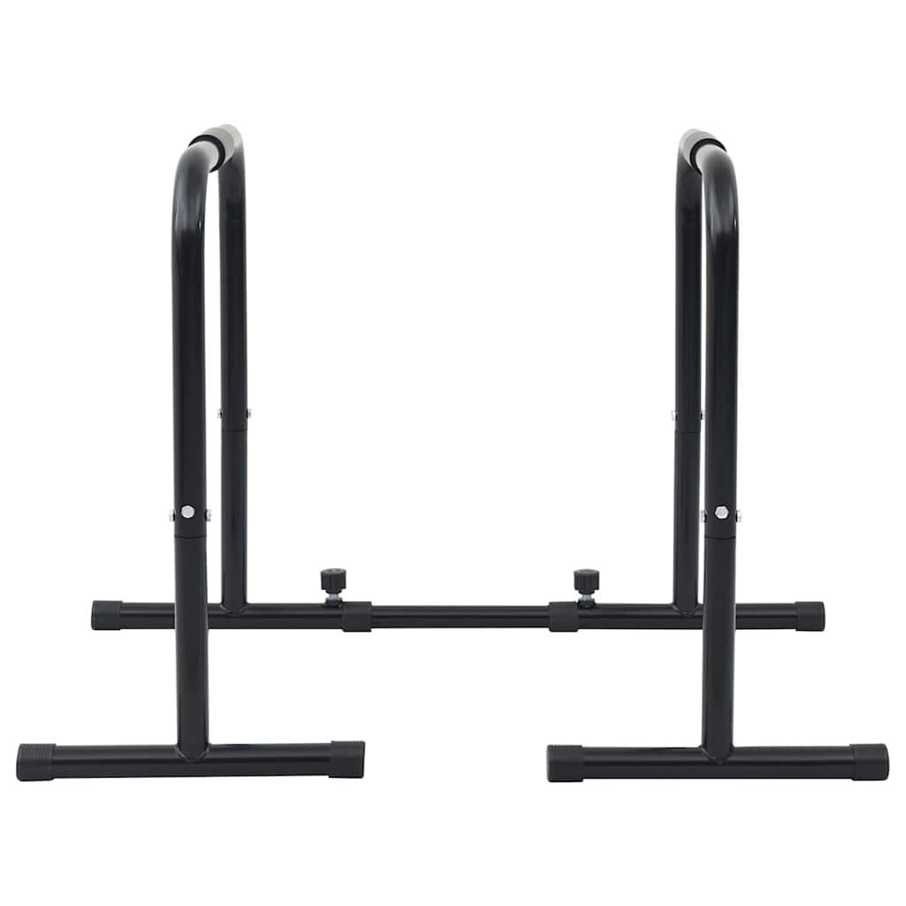 Dip Bar Zwart 116 X 66 X 74.5 Cm Poedergecoat Staal