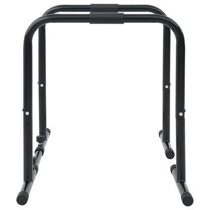 Dip Bar Zwart 116 X 66 X 74.5 Cm Poedergecoat Staal