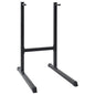 Dip Station Zwart 104 X 66.5 X 122 Cm Poedergecoat Staal