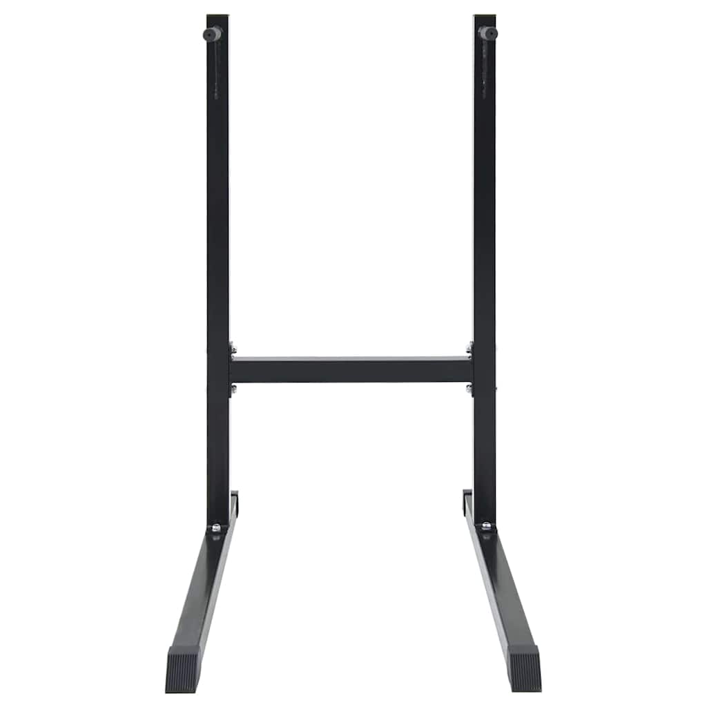 Dip Station Zwart 104 X 66.5 X 122 Cm Poedergecoat Staal